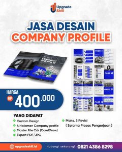 Jasa Pembuatan Company Profile Uprade Skill
