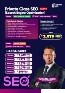 Kelas SEO Upgrade Skill 0821 4386 8298